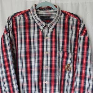 Guess Plaid Long Sleeve Button Up